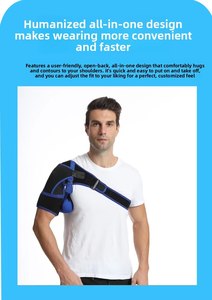 Supporto Compressivo per <span class=keywords><strong>Spalla</strong></span> per Prevenire Distorsioni e Luxazioni, Regolabile per Braccio Destro e Sinistro, Uomo e Donna - Product Image 5