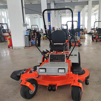 Tondeuse à Gazon Autoportée Haute Efficacité Version Améliorée Zéro Rayon de Braquage pour Jardin à Vendre