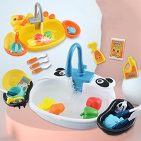 Ensemble de jeu de cuisine en plastique ABS pour enfants unisexe 2024, jeux éducatifs, 5-7 ans, cadeau d'anniversaire, marque LINK