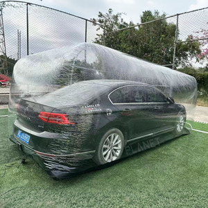 Abri de stationnement <span class=keywords><strong>gonflable</strong></span> en bulle <span class=keywords><strong>anti</strong></span>-poussière durable Housse de <span class=keywords><strong>voiture</strong></span> <span class=keywords><strong>gonflable</strong></span> capsule d’air - Product Image 2