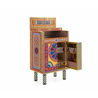 Meuble à vin au design créatif et personnalisé, motif géométrique, style national, meuble de rangement à vin multi-niveaux, présentoir