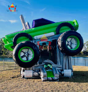 Château gonflable Monster Truck commercial pour les fêtes et les événements commerciaux - Product Image 5