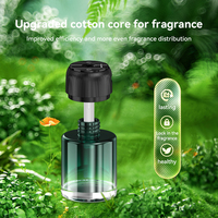Diffuseur d'huiles essentielles pour voiture sans eau, nouvelle conception, démarrage automatique intelligent, machine à arôme, éclairage de projection étoilée