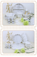 Plateau de dîner en silicone platine de qualité alimentaire multicolores personnalisé, vaisselle en marbre pour enfants, ensemble de nourriture complémentaire pour bébé, variété