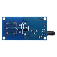 Module de capteur de détection de flamme infrarouge IR 1 canal 5V 12V Module de relais de capteur d'alarme incendie pour Arduino
