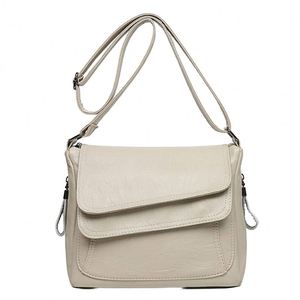 Sacs à bandoulière vintage à imprimé léopard pour femmes, sac sous le bras double design pour dames, sac à main décontracté portable pour filles, pochette pour téléphone - Product Image 1