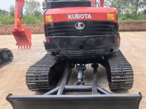 รถขุดมือสอง Kubota U55 ขนาด 5.5 ตัน นำเข้าจากญี่ปุ่น พร้อมใบรับรอง CE รถขุดขนาดเล็กแบบตีนตะขาบ Kubota U55 พร้อม Quick Coupler - Product Image 3
