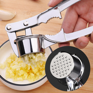 Garlic Press Zinc Alloy Manual Garlic Crusher Kitchen <b>Tool</b> For Cooking - Product Image 2