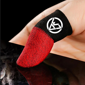 Sarung Jari Gaming Pro dengan Logo Kustom: Serat Perak 0.3mm, Ultra Tipis, Anti Keringat & Sarung Tangan Penutup Jempol yang Bernapas untuk PUBG - Product Image 2