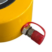 Cilindro Hidráulico Ultrafino Serie TYDRSM/RCS >50T de Acción Simple, Ajustable, de Acero, con Bomba Manual/Eléctrica, Certificación CE