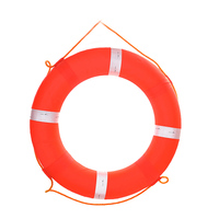 2.5KG Épais Solide Norme Nationale En Plastique Anneau De Sauvetage Bouée Qualité Adulte Adulte Sauvetage Bouée De Natation Sauvetage Mer Marina Navire