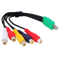 2025 nouvelle allemagne Icam 8 lignes câble Audio fil cordon USB VGA AUX connecteur PVC Compatible projecteur caméra vidéo ordinateur 8K