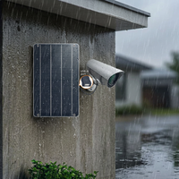 Mini Panel Solar de 6W, Módulo Solar Monocristalino Impermeable IP67, Kit de Bricolaje con Material PET para Teléfonos Inteligentes, Ventiladores Pequeños y Monitores