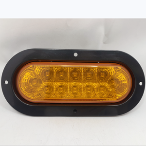 Nuovo Design 6 "luce posteriore ovale Ledl indicatori di direzione si adattano universale camion rimorchio RV Bus ecc - Product Image 5