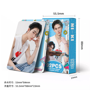 Ventas directas de fábrica | 92 PCS JAKE/ JAY/HEESEUNG/SUNGHOON/SUNOO/<span class=keywords><strong>JUNGWON</strong></span>/Tarjeta de sello de papel HD LOMO de HD | Arte coleccionable - Product Image 6