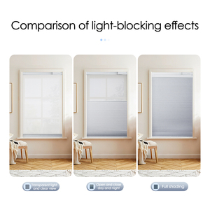 Stores alvéolaires intelligents à <span class=keywords><strong>fixation</strong></span> facile, <span class=keywords><strong>rideaux</strong></span> cellulaires jour et nuit pour salon moderne - Product Image 5