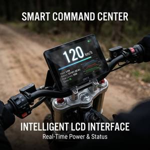 Potenza di Picco 30000W 72V <span class=keywords><strong>Moto</strong></span> Elettrica Fuoristrada EMoto Alta Velocità 120km/h <span class=keywords><strong>Moto</strong></span> Elettrica da Cross Alternativa a Surron - Product Image 5