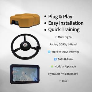Système de pilotage automatique <span class=keywords><strong>agricole</strong></span> GPS tout-en-un avec écran de guidage pour tracteur et contrôleur de direction automatique - Product Image 3