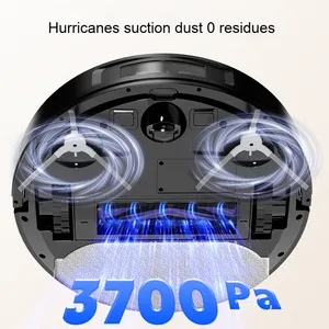 V8 <span class=keywords><strong>Robot</strong></span> tres en uno, navegación láser de vacío, fregado de succión eléctrico de alta potencia, tanque de agua integrado, <span class=keywords><strong>Control</strong></span> de aplicación de plástico - Product Image 4