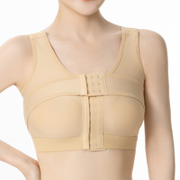 Soutien-gorge sculptant sans couture pour femme avec bande stabilisatrice de poitrine et contrôle du gras sous les aisselles
