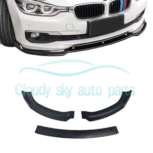 Material ABS <span class=keywords><strong>de</strong></span> alta calidad YT para la serie 3 F30 Pre MT 2013-2019, alerón delantero <span class=keywords><strong>de</strong></span> 3 piezas. - Product Image 5