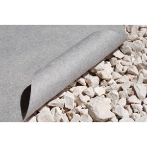 Geotessuto barriera per radici grigio, 120gr/m2, 2x100 m - Product Image 2