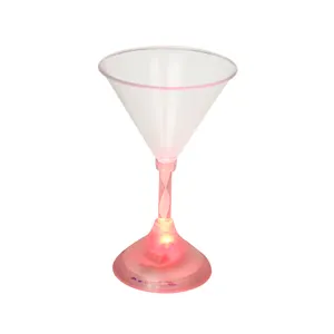 Coupe à vin lumineuse à LED Verres à martini clignotants pour la fête des pères de la Saint-Valentin