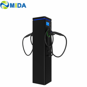 Station de charge CA 44kW avec double câble de type 2 Station de charge EV autoportante 22kW 1 pistolet - Product Image 3