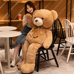 MYT Mile Bear - Orsacchiotto Gigante di <span class=keywords><strong>Peluche</strong></span> <span class=keywords><strong>con</strong></span> Papillon - Giocattolo Super Morbido Imbottito in Cotone PP per Alleviare lo Stress, Ideale per San Valentino - Product Image 4