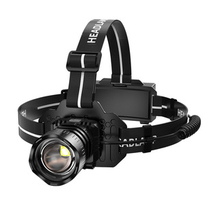 Linterna Frontal Strong Wolf LED Recargable con Zoom Ajustable, Luz de Alta Intensidad con Salida de Carga Tipo C - Product Image 4