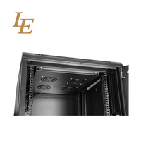 Armoire de serveur 19 pouces sur pied 600*1000mm avec porte vitrée, disponible en 12/16/20/24/28/32/38/42U – En stock