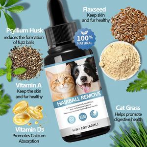 Gotas <span class=keywords><strong>para</strong></span> Mascotas, Suplemento <span class=keywords><strong>para</strong></span> Eliminar Bolas de Pelo, Apoya la Salud de la Piel, Fórmula Veterinaria, Líquido <span class=keywords><strong>para</strong></span> Eliminar Bolas de Pelo en <span class=keywords><strong>Perros</strong></span> y Gatos - Product Image 3