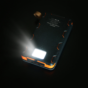 Teléfono móvil plegable de viaje al por mayor banco de energía solar de <span class=keywords><strong>carga</strong></span> rápida portátil impermeable multifunción para exteriores <span class=keywords><strong>con</strong></span> <span class=keywords><strong>linterna</strong></span> - Product Image 3