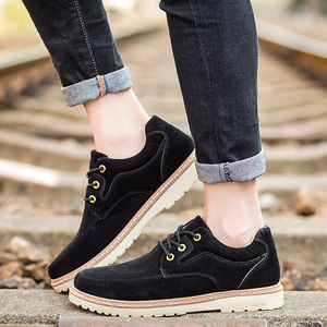 Nouvelles Chaussures Décontractées Basses pour Hommes en Daim Style Workwear – Idéales pour le Business - Product Image 4