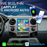 Navihua - Sistema de Navegación Android de 12.1 Pulgadas para Automóvil, para Ford F-250/350 2008-2016 Super Duty, Unidad Principal con GPS, CarPlay Inalámbrico y 4G