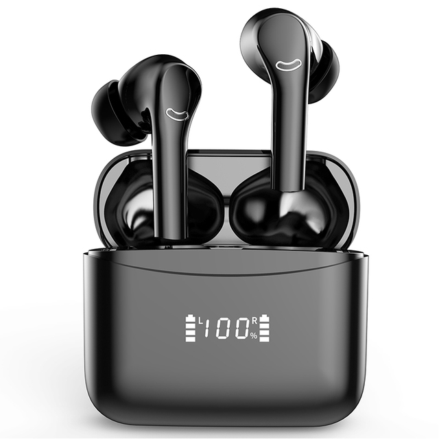 OEM/ODM Touch 5.3 Wireless Earphones 3D Stereo Sport Headset for Running Gaming Mini Earbuds Low Latency Noise Cancelling