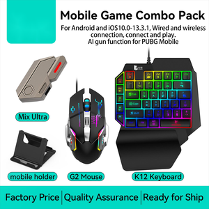 Hicyber Chơi Game Bàn Phím Và Chuột 4 Trong 1 Chơi Game Combo Cầu Vồng LED Backlit Bàn Phím Có Dây Cho PC Chơi Game - Product Image 4