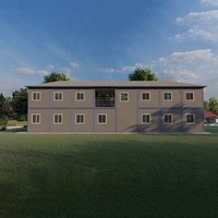 Bureaux modulaires préfabriqués détachables de 20 à 40 pieds maisons en conteneur maison en conteneur préfabriquée mobile avec installation facile
