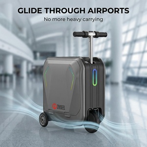 suitcase–front-wheel drive makes inclines easier ABS+PC material protects your belongings <b>TSA</b> <b>lock</b> - Product Image 5