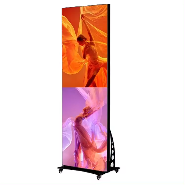Led Poster Display Standing  P1.86  P2  P2.5  Indoor Video Wall Led Screen Display LED Banners Video Wall Board