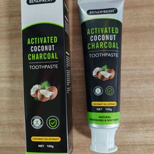 Dentifricio al Carbone di Bambù Ecologico, <span class=keywords><strong>Pasta</strong></span> Dentale Naturale per Sbiancamento, Anti-Carie, Rimozione Placca, Alito Fresco, Cura Orale - Product Image 5
