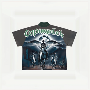 T-shirt pour homme de style américain, dropshipping, haute qualité, logo de luxe, design hip-hop, 100% coton, mode streetwear, col rond - Product Image 3