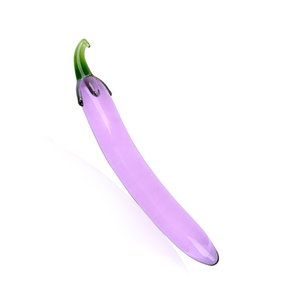 Kostenlose individuelle Schachtel  Verkaufsschlager Sexspielzeug Fabrik Gummi Glas Tierdoppel-<span class=keywords><strong>Dildo</strong></span> Gemüseform Vibrator - Product Image 5