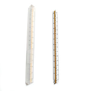 Règle triangulaire de haute qualité de 30 cm, règle d'ingénierie, 3 couleurs, design en plastique pour les dessinateurs et les étudiants - Product Image 2