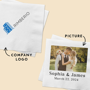 Serviettes en papier personnalisées avec logo, en pure pâte vierge, douces, blanches, 2 plis, excellente absorption, 33*33, 25*25, 40*40, pour restaurants, en sachet - Product Image 5