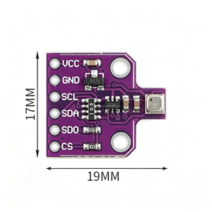 Module de développement BME680 MCU-680, capteur numérique de température, d'humidité et de pression, ultra-compact, haute altitude - Product Image 3