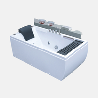 Baignoire moderne avec sortie cascade pour baignoire confortable baignoire autoportante meubles de salle de bain