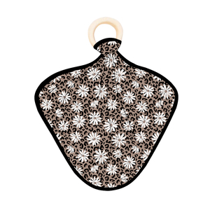 ผ้าขนหนูซับน้ำลายดอกไม้สำหรับเด็กทารกแรกเกิดผ้ากัดหน้าอกผ้าใยไผ่สำหรับเด็กทารก - Product Image 5