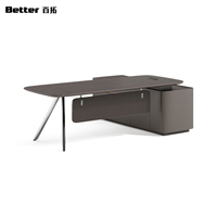 Table de bureau en bois pour cadre, design moderne, ergonomique, avec fonctions verrouillables, construction durable, verrouillable