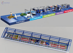 Tunnel de lavage de voiture automatique haute capacité, nettoyage à haut volume, 100 voitures par heure, coût d'exploitation abordable - Product Image 5